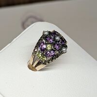 画像1562：あこや真珠4.5ミリ18金ピンクゴールドピアス