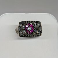 画像1569：あこや真珠4.5ミリ18金ピンクゴールドピアス